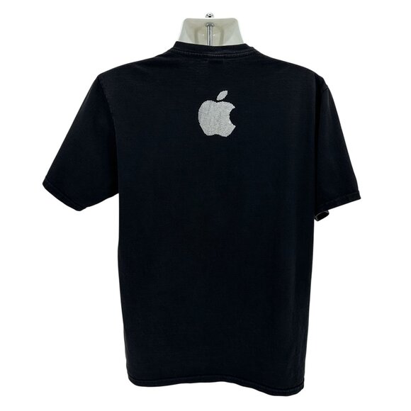 Vintage The Phantom Apple Mens XL T-Shirt Macintosh Pixel Puffy Print Rainbow - Picture 3 of 6